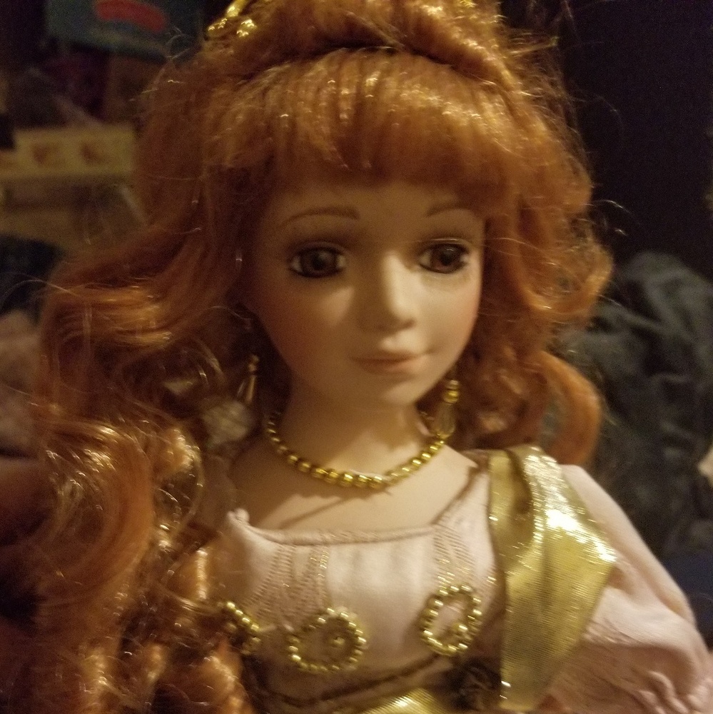 Vanessa Collection Porcelain Doll 2003 New in Box